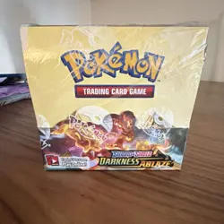 Pokemon Sword & Shield Darkness Ablaze Booster Box English 185+ Cards 2020 - Image 1