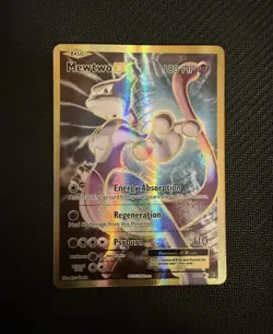 Pokemon Mewtwo EX 103/108 Evolutions Ultra Rare Full Art Holo 180 HP Card - Image 1