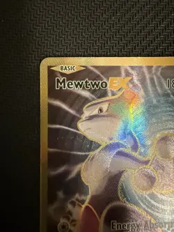 Pokemon Mewtwo EX 103/108 Evolutions Ultra Rare Full Art Holo 180 HP Card - Image 5