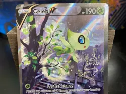 Pokemon TCG Celebi v Fusion Strike Alternate Art Card 245/264. - Image 2