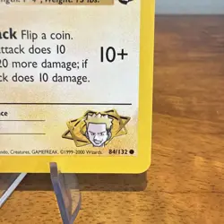 Pokemon Cards Lt. Surge's Pikachu Gym Challenge Common 84/132 Nm (Listing 2) - Image 4