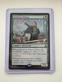 Generous Patron NON-FOIL Battlebond #070 NM - MTG ENG - Image 1