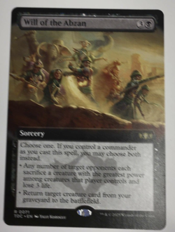 Magic The Gathering Will of the Abzan Extended Art - Image 1