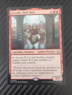 Krenko, Mob Boss Foundations Regular - Image 1