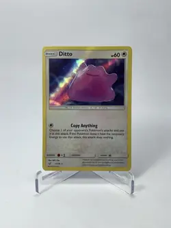 Ditto Holo Rare 2021 Pokemon Detective Pikachu Set 17/18 NM - Image 1