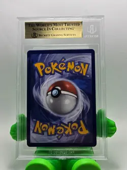 2025 Pokemon MEGA Evolution Black Star #023 Mega Charizard Beckett 9.5 GEM MINT - Image 2