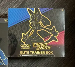 Pokemon TCG: Crown Zenith Elite Trainer Box - 10 Packs 820650851476 - Image 1
