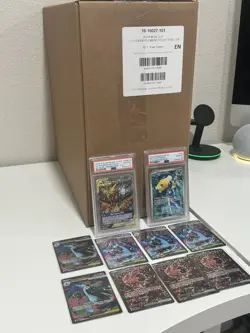 🔥 HIGH-END POKEMON LOT - PSA 10 SLABS, CHARIZARDS, SEALED CASE, SIRs & VINTAGE - Image 2