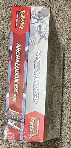 Pokemon TCG Scarlet & Violet - Reshiram Ex & Archaludon Ex Sealed Collection Box - Image 3