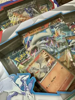 Pokemon TCG Scarlet & Violet - Reshiram Ex & Archaludon Ex Sealed Collection Box - Image 5