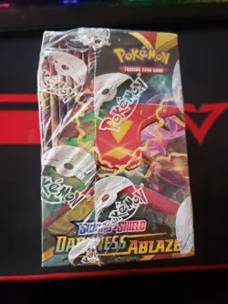Pokemon TCG Sword & Shield Darkness Ablaze Booster Box Factory Sealed 36 Packs - Image 4