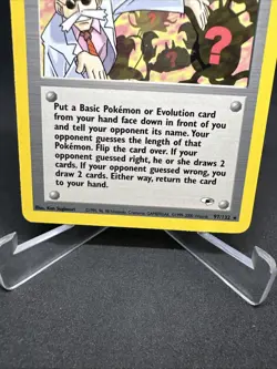 Blaine's Quiz #1 097/132 Gym Heroes Regular Rare WOTC Pokemon TCG Ken - Image 4