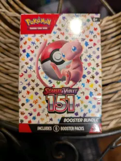 Pokemon TCG Scarlet and Violet 151 Booster Bundle 6 Packs Set SEALED - Image 1