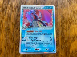 Salamence ex (Delta Species) 98/101 Pokemon Dragon Frontiers Ultra Rare NM NICE! - Image 2