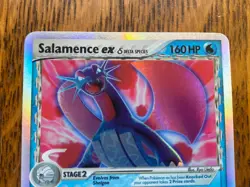 Salamence ex (Delta Species) 98/101 Pokemon Dragon Frontiers Ultra Rare NM NICE! - Image 5