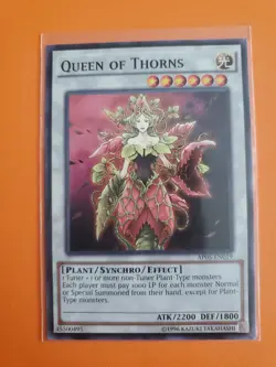 Yugioh Queen of Thorns Unlimited Edition AP05-EN019 NM/VLP - Image 1