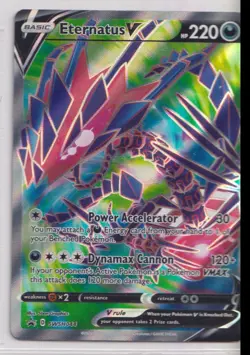 Pokemon Eternatus V SWSH044 SWSH: Sword & Shield Promo Cards Holo - Image 1