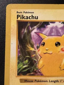 Shadowless Red Cheeks Pikachu 58/102 Base Set Pokemon Card Rare HP - Image 3