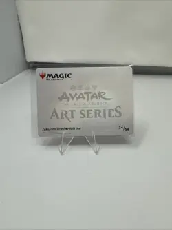 Zuko, Conflicted Art Card (Gold-Stamped Signature) Art Series Avatar Magic MTG - Image 2