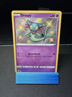Dreepy SV060/SV122 Shiny Holo Rare Shining Fates Pokemon Card - Image 2
