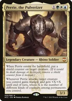 2x Perrie, the Pulverizer Streets of New Capenna Commander NM MTG - Image 1