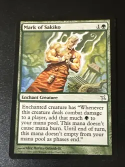 Mark Of Sakiko X1 Betrayers Of Kamigawa NM Cond See Pics English - Image 1