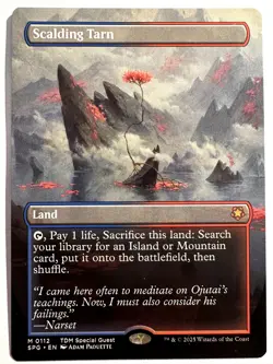 Scalding Tarn (Borderless) Normal M Special Guests 112 NM - Image 1