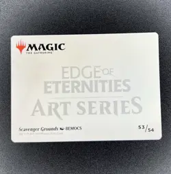Scavenger Grounds (Gold Signature) 53/54 Art Series: Edge of Eternities MTG - Image 2