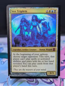 MTG The List Reprints- Sen Triplets 109 Foil - Image 1