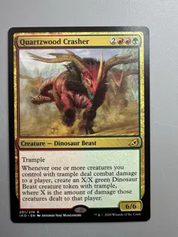Quartzwood Crasher | Ikoria: Lair of Behemoths | #201 | R | NM - Image 1