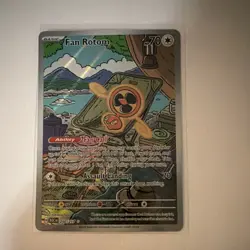 Pokemon Fan Rotom 250/217 ASR Basic Card 70 HP 70 Attack Ability English - Image 1