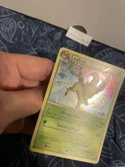 Pokemon Leafeon #17/90 Undaunted Prerelease Stamp;FREE SHIPPING! - Image 3