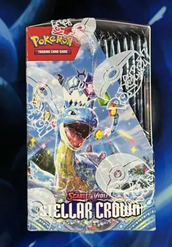 Pokemon 2024 Scarlet & Violet Stellar Crown Booster Box TCG Nm M - Image 2
