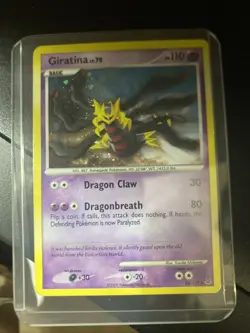 Pokemon TCG Giratina Lv. 70 Platinum 28/127 Holo Exclusive Cosmos Holo Rare LP - Image 1