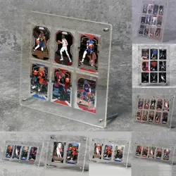 2-9 Slot Trading Cards Display Frame Holder 35pt for TCG PTCG Sports Games Card - Image 1