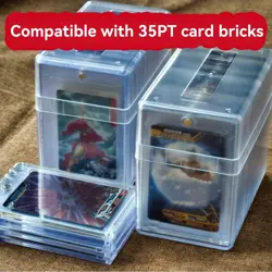 Magnetic Cards Holders Storage Box Case for TCG Sports 35/55PT Trading Cards - Image 1