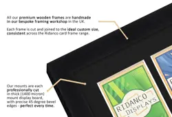 Black 3 Trading Card Frame for TCG, Pokemon, Yu-Gi-Oh!, MTG, Sports Holder Case - Image 5