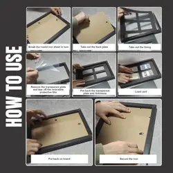 For PSA BGS CGC Card Display Frame Cover For TCG MTG Sports Graded Trading Cards - Image 3