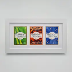 White 3 Trading Card Frame for TCG, Pokemon, Yu-Gi-Oh!, MTG, Sports Holder Case - Image 3