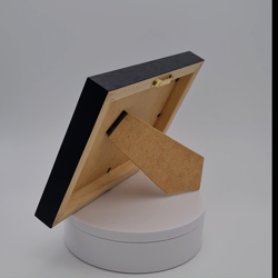 Black 2 Trading Card Frame for TCG, Pokemon, MTG, Sports Display Holder, Wooden - Image 2