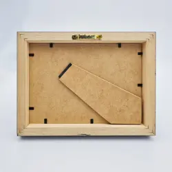 Black 2 Trading Card Frame for TCG, Pokemon, MTG, Sports Display Holder, Wooden - Image 4