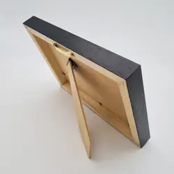 Black 2 Trading Card Frame for TCG, Pokemon, MTG, Sports Display Holder, Wooden - Image 5