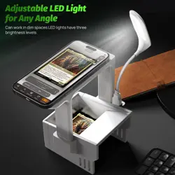Card Scanner Pro for Trading Cards - MTG & TCG Card Scanner Stand with LED Li... - Image 3
