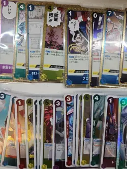 One Piece tcg Card Game ALL HOLOS Cards Collection Mixed Lot 3 - Image 3