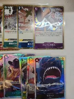 One Piece tcg Card Game ALL HOLOS Cards Collection Mixed Lot 3 - Image 5
