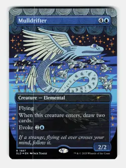MTG: Mulldrifter (Rainbow Foil) | Secret Lair Drop Series 1887 NM - Image 1