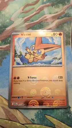 Victini 012/086 Black Bolt Pokeball Reverse Holo Rare NM - Pokemon TCG - Image 1