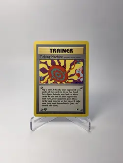 Tickling Machine Trainer 1st Edition 2000 Pokemon Gym Heroes Set #119/132 LP/NM - Image 1