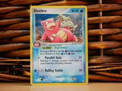Pokemon SLOWBRO 13/115 HOLO RARE | LP Light Play | EX Unseen Forces | 2005 - Image 1