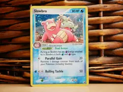 Pokemon SLOWBRO 13/115 HOLO RARE | LP Light Play | EX Unseen Forces | 2005 - Image 2